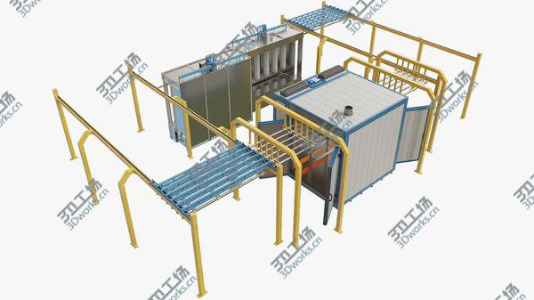 images/goods_img/20210312/3D Powder Coating Conveyor Line/1.jpg